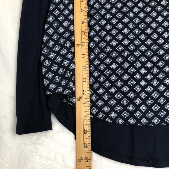 Loft Outlet Navy Blue Top, Size S - Picture 5 of 6
